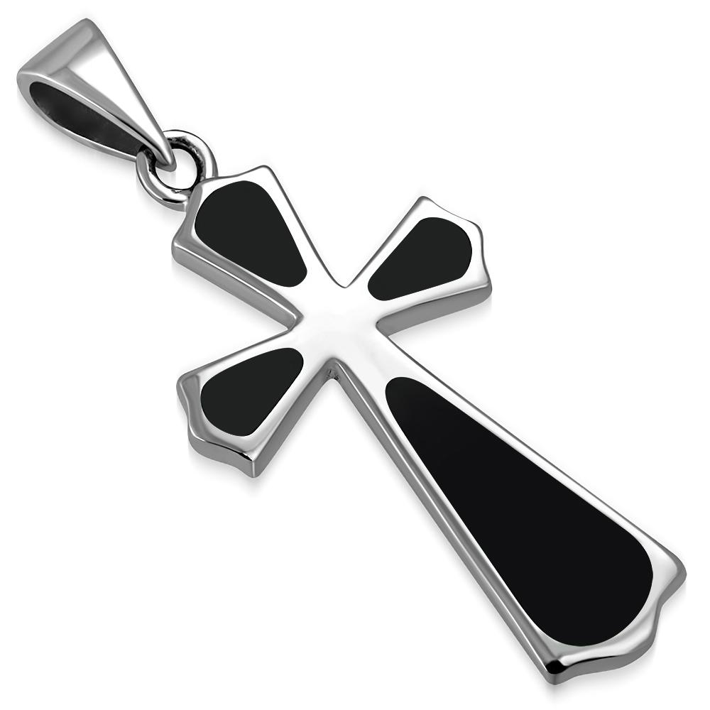 Black Onyx Cross Pendant, p533