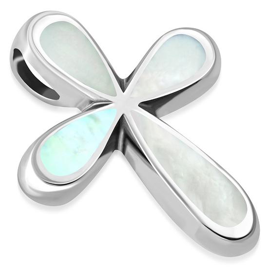 Mother of Pearl Cross Pendant, p542
