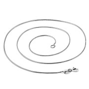 Sterling Silver Snake Link Chain