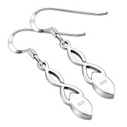 Abalone Celtic Knot Earrings - e385