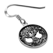  Celtic Tree of Life Silver Earrings, ep218