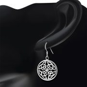 Celtic Knot Round Earrings, ep213