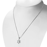 Moonstone Star of David Silver Pendant, p378