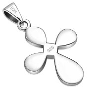 Abalone Silver Cross Pendant, p526
