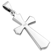Abalone Silver Cross Pendant, p533