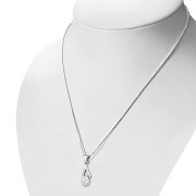 Mother of Pearl Silver Pendant, p588