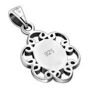  Abalone Shell Sterling Silver Pendant, p599