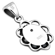 Mother of Pearl Silver Pendant, p626