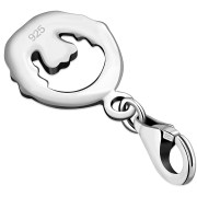 Claddagh Silver Pandora Charm w/ Black Onyx - PD158OX