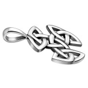 Small Celtic Trinity Knot Pendant Sterling Silver, pn103