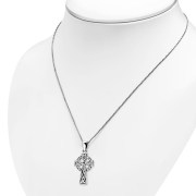 Celtic Cross Silver Pendant, pn116