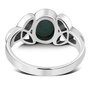 Celtic Trinity Knot Turquoise Ring, r266