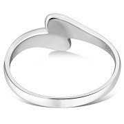 Black Onyx Silver Drops Ring, r476