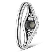 Ethnic Style Rainbow Moonstone Ring, r481