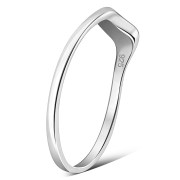 Mother of Pearl Silver Ring, r497