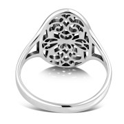 Victorian Style Ethnic Silver Ring, rp779