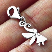 Irish Fairy Silver Charm Dangle - pnd499